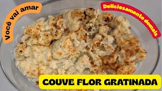 SOCORRO, QUE DELÍCIA! O Segredo da Couve-Flor Mais Cremosa do Mundo